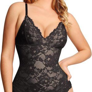 BRAND NEW Popilush Shapewear Lace Bodysuit